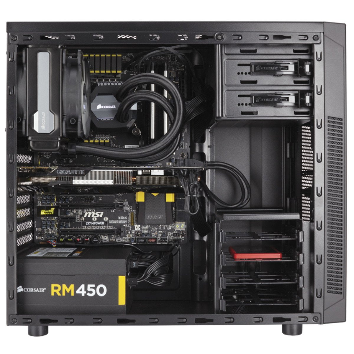 Corsair Carbide Series 100R Mid-Tower Case Corsair Carbide Series 100R Mid-Tower Case